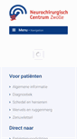 Mobile Screenshot of neurochirurgie-zwolle.nl